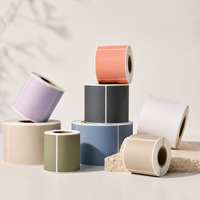 Étiquettes d'expédition personnalisées, rouleaux d'étiquettes personnalisées, papier thermique A6, autocollants thermiques A6, autocollants pour bordereaux de livraison