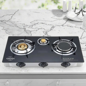 3 Burner với Tempered Glass Bảng điều chỉnh đung bảng Top Bếp gas cho hộ gia đình và RV sử dụng an toàn và tiết kiệm gas bếp gas - Product Image 5