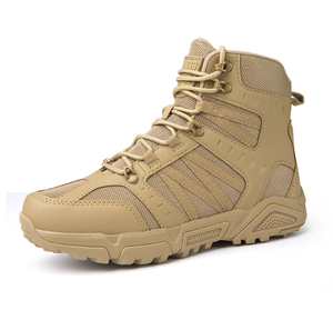 DF1207 Desert <b>HIking</b> <b>Boots</b> Breathable Tan Khaki Grey Black Color AS33 <b>Boots</b> - Product Image 2