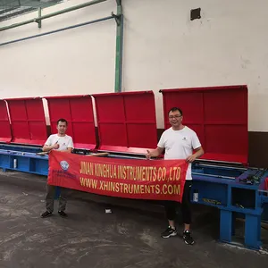 Banco de pruebas de tracción Horizontal, máquina de cama de prueba de tracción de tensión de 30 toneladas a 100 toneladas, Original de fábrica