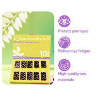 BASE OEM Compléments alimentaires pour les yeux Vitamine C Carotène Oméga-3 Chocolat Soutien immunitaire Amélioration de la vue pour adultes et tous âges