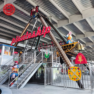 ผู้ผลิตเครื่องเล่นสวนสนุก เรือโจรสลัดแบบแกว่ง อุปกรณ์สวนสนุก เครื่องเล่นงานรื่นเริง เรือไวกิ้งโจรสลัด 24 ที่นั่ง สำหรับขาย - Product Image 6