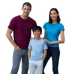 T-shirt Homme Col Rond Ample Grande Taille 180 g/m² 100 % Coton Respirant avec Logo Personnalisé, Motif Imprimé et Broderie - Product Image 2