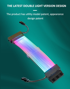 双头灯主板扩展24p排同步魔术灯电源显卡适配器电缆 - Product Image 5