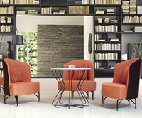Freizeit moderne Stoff halbrunde Büro Schnitt Hotel runde Lobby modulares Sofa kreisförmige moderne Sofa