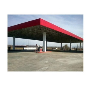 Chine fournisseur toit en métal station-service entrée auvent station-service conception <span class=keywords><strong>architecture</strong></span> - Product Image 3