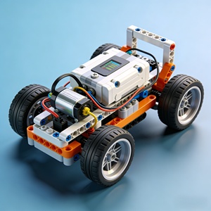 Set di Blocchi da Costruzione Programmabile Creativo MOC, Supercar Mobile Controllata da App, Giocattolo Educativo per Regali - Product Image 1