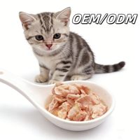 Nourriture humide pour chats et chiens, haute teneur en viande, poulet, thon, saumon, friandises 85g, best-seller