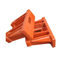 Base inclinée en fonte grise nodulaire moulée par mousse perdue pour machine CNC coréenne avec forme de précision certifiée ISO9001