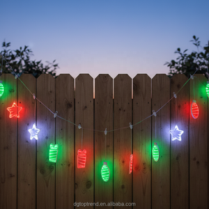 Christmas <b>Tree</b> Infinity Mirror String <b>Lights</b> Acrylic Half Mirror PVC Frame Custom Size OEM <b>Xmas</b> Home Decoration Wholesale - Product Image 3