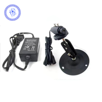 Module Laser à ligne bleue 450nm 80mW 5V DC avec adaptateur pour le positionnement du menuisier
