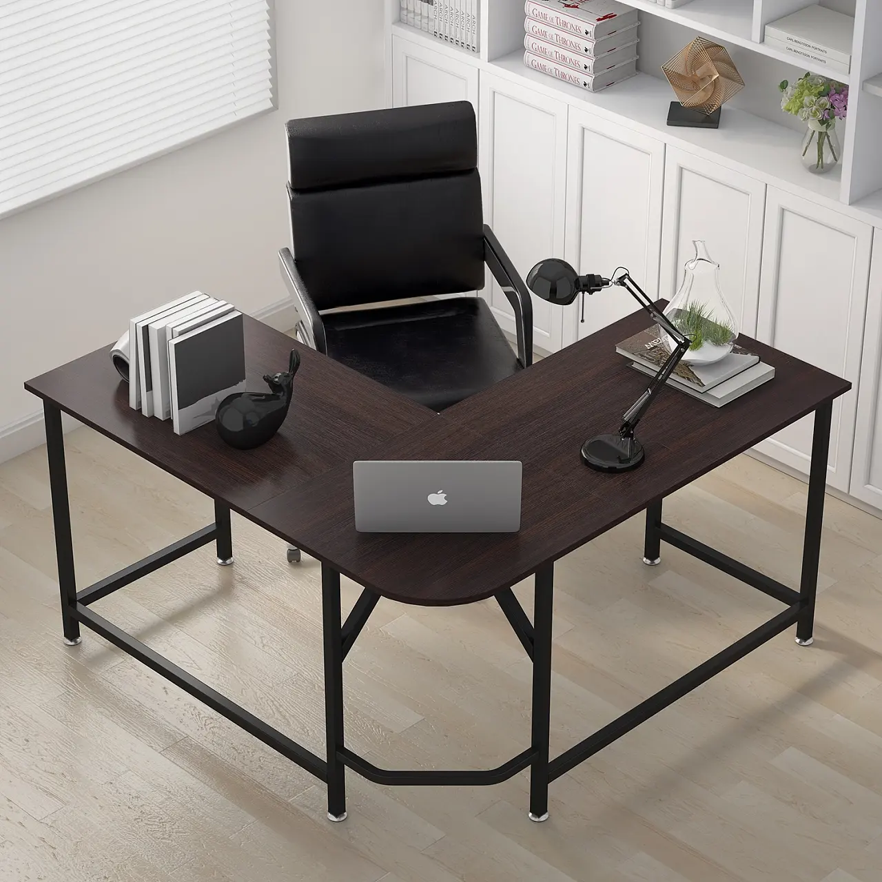 Holz l-förmigen Schreibtisch moderne Home-Office-Möbel setzt Schreibtisch benutzer definierte Executive Computer Schreibtisch