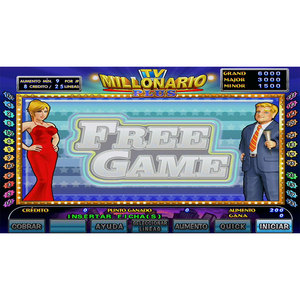 Bon marché, plateau de jeu original IGS, jeu TV Millonario Plus pour écran horizontal, armoire de jeu - Product Image 1