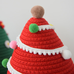 Factory Hot Sale <b>Storage</b> <b>Baskets</b> Woven Cotton Rope <b>Basket</b> Organizing Home Decoration - Product Image 2