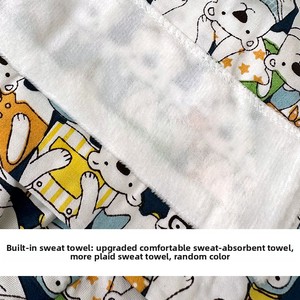 Gorro Quirúrgico de Algodón Puro / Gorro de Trabajo / Gorro de Enfermera con Banda Elástica y Patrón de Dibujos Animados, Accesorios Adecuados para Médicos, Enfermeras, Dentistas - Product Image 4