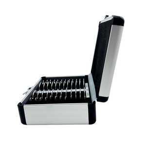 Ensemble de 22 lentilles d'essai progressives pour équipements optiques, les plus populaires, avec anneaux métalliques, plateau et étui en aluminium PSL-22, pour usage ophtalmique - Product Image 5