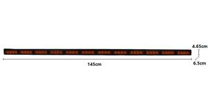 <span class=keywords><strong>150cm</strong></span> personnalisé IP65 ambre clignotant stroboscopique <span class=keywords><strong>Led</strong></span> conseiller en trafic barre lumineuse lumineuse - Product Image 2