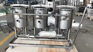 Sistema de limpieza de 3 tanques CIP 50l 100L 200l CIP para limpieza de tanques de cervecería