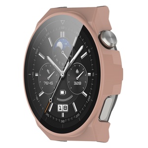 Protecteur d'écran complet pour <span class=keywords><strong>Huawei</strong></span> Watch <span class=keywords><strong>GT3</strong></span> Pro 46mm PC + verre trempé étui de protection pour montre - Product Image 5