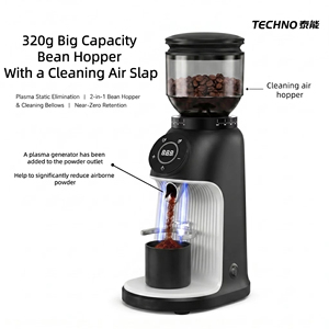เครื่องบ<span class=keywords><strong>ด</strong></span>กาแฟไฟ<span class=keywords><strong>ฟ</strong></span>้า TECHNO สำหรับเอสเพรสโซ <span class=keywords><strong>ด</strong></span><span class=keywords><strong>ริ</strong></span>ป และแบบเท พร้อมมอเตอร์ทองแ<span class=keywords><strong>ด</strong></span>งแท้ เครื่องบ<span class=keywords><strong>ด</strong></span>กาแฟสำหรับใช้ในบ้าน - Product Image 4