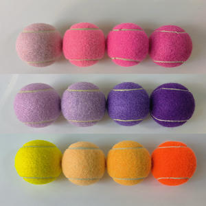 Pelotas <span class=keywords><strong>de</strong></span> <span class=keywords><strong>Tenis</strong></span> Promocionales HuaShanQi, Coloridas, Profesionales, <span class=keywords><strong>de</strong></span> Alta Elasticidad, Duraderas, con Logotipo Personalizado - Product Image 4