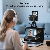 Caméra numérique 8K HD, caméra vidéo avec écran tactile LCD, zoom numérique 18x, enregistreur de caméra, caméra portable ultra HD WIFI