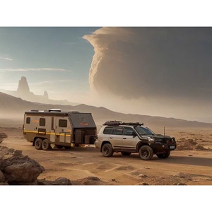 <span class=keywords><strong>Caravane</strong></span> hybride à double essieu grande capacité en stock - Remorque de voyage tout-terrain familiale avec salle de bain complète en stock - Product Image 4