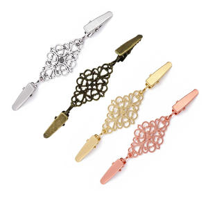 Broche de aleación retro europeo y americano para suéter, bufanda de seda, botón de cárdigan, broche antideslizante para cuello de camisa de mujer con cordones - Product Image 1