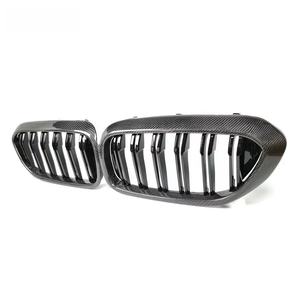 Parachoques Delantero de Fibra de Carbono, Rejilla Dividida de Entrada de Aire de Doble Riñón para <span class=keywords><strong>BMW</strong></span> Serie 5, G30, F90, M5, 2017-2019, 530i, 540i, M550i - Product Image 5