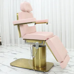 Di lusso Hydro lettino da massaggio per Extension ciglia trattamento di ceretta elettrica di lusso cosmetico letto per saloni di bellezza