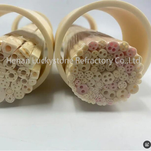 Tubo in Ceramica di Allumina al 99,7% con Quattro Fori - Product Image 2