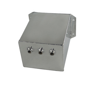 Réservoir d'eau universel en alliage d'aluminium poli de 6L pour modification de voiture TK44 - Product Image 1