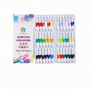 Kit de tubes d'aquarelle professionnel 12 couleurs pour artistes, compatible toile, avec palette, pinceaux et bloc de dessin pour croquis urbains et voyages - Product Image 1
