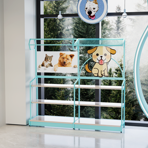 Supermercado comida para mascotas juguetes perchero <span class=keywords><strong>tienda</strong></span> estantes de exhibición serpiente contador <span class=keywords><strong>tienda</strong></span> emergente diseño encantador color <span class=keywords><strong>azul</strong></span> para <span class=keywords><strong>tienda</strong></span> de mascotas - Product Image 2