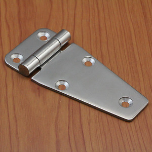 Bisagras de Acero Inoxidable de Alta Resistencia 60x128x3mm, Bisagra para Muebles de Montaje en Superficie, Diseño Minimalista y Duradero - Product Image 1