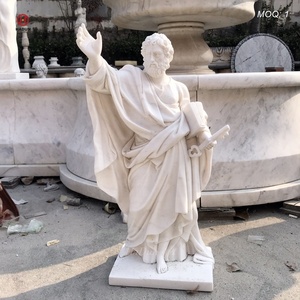 Famosas estatuas de mármol religiosas talladas a mano, estatua de <span class=keywords><strong>San</strong></span> <span class=keywords><strong>Pedro</strong></span> y Pablo de mármol, escultura de <span class=keywords><strong>San</strong></span> <span class=keywords><strong>Pedro</strong></span> <span class=keywords><strong>San</strong></span> Pablo - Product Image 1