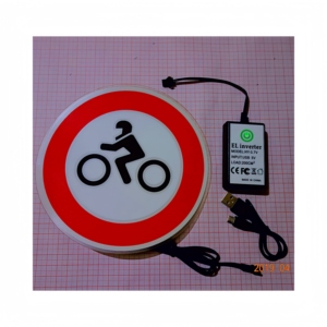 Chaleco de Seguridad <span class=keywords><strong>EL</strong></span> con Inversor de Batería, con un Alcance de Advertencia de hasta 200 Metros. Es <span class=keywords><strong>el</strong></span> protector de los trabajadores de la noche. - Product Image 4