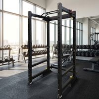 Ensemble multifonctionnel de banc de musculation et rack à squats en acier robuste pour entraînement complet du corps à domicile, vente en gros, OEM personnalisé