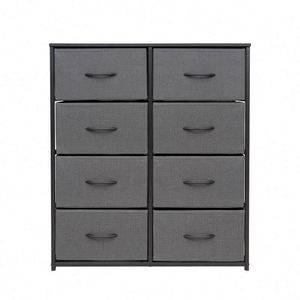 Modern Living Room Fabric <b>Cabinets</b> With Freestanding Durable Stainless Steel MDF Panels and Pine Wood - Product Image 6