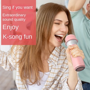 4 Trong 1 Đa Chức Năng Quà Tặng Karaoke Đảng Loa Không Dây KTV Âm Thanh RGB Bt Âm Nhạc Di Động Mini Karaoke Máy Nghe Nhạc Loa Cho Trẻ Em - Product Image 3
