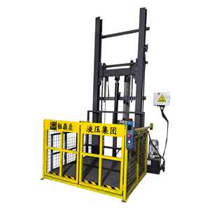 इलेक्ट्रिक रिमोट कंट्रोल 300 किलोग्राम-3000 किलोग्राम क्षमता वाली कारों को ले जाने के लिए जिनान लिफ्ट हाइड्रोलिक आउटडोर कार्गो लिफ्ट - Product Image 4