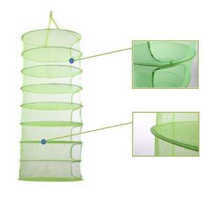 מודרני 4-8 שכבות מתא מסגרת מתכת מתקפל עם כיסוי ברור עבור אוהל לגדל אוהל קל הרכבה קל צמח ייבוש צמחים עבור צמחים - Product Image 6