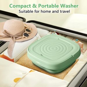 Folding Washing Machine Cleans Small Clothes, Baby Clothes, Small Washing Machine Suitable for Single Living, Travel and Camping - Product Image 3