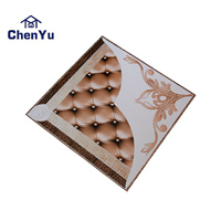 Plafond suspendu en PVC à grille en T de 595x595 mm, 600x600 mm, 603x603 mm, 2 pieds sur 2 pieds, faux plafond en PVC, dalle de plafond en PVC