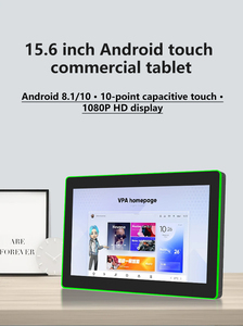 15.6 inch Digital signage <b>Android</b> <b>Tablet</b> <b>10</b> Point capacitive touch screen 4+64GB <b>Android</b> <b>10</b> with Wifi POE Kids for Business Use - Product Image 4