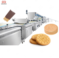 Ligne de production entièrement automatique de biscuits mous et durs, machine industrielle pour la fabrication de craquelins et de biscuits sandwich - Offre Spéciale