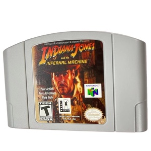 <span class=keywords><strong>Carte</strong></span> de jeu série <span class=keywords><strong>Indiana</strong></span> Jo N64 pour Nintendo 64 <span class=keywords><strong>USA</strong></span> Version NTSC accessoire de Console de cartouche de jeu vidéo - Product Image 3