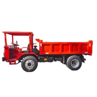 Camion à benne basculante mini-exploitation minière à haute efficacité de 6 tonnes, mini-benne basculante pour chantier de construction et transport de carrière