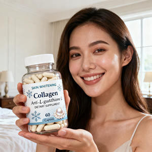 Commercio all'ingrosso di prodotti sanitari Superfood L-glutatione collagene sbiancamento della pelle Softgel capsule di bellezza integratore di prodotti per adulti - Product Image 2