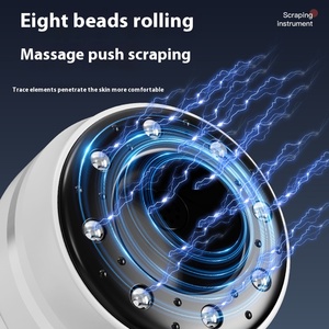 Outils de thérapie par ventouses électriques portables Gua Sha, outils de modelage du corps, brûleur de graisse, <span class=keywords><strong>appareil</strong></span> de massage avec chauffage rouge - Product Image 5